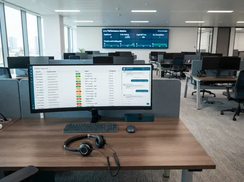 A Customer Service & Administration workplace